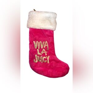 SOLD 

Vintage juicy couture Christmas stocking